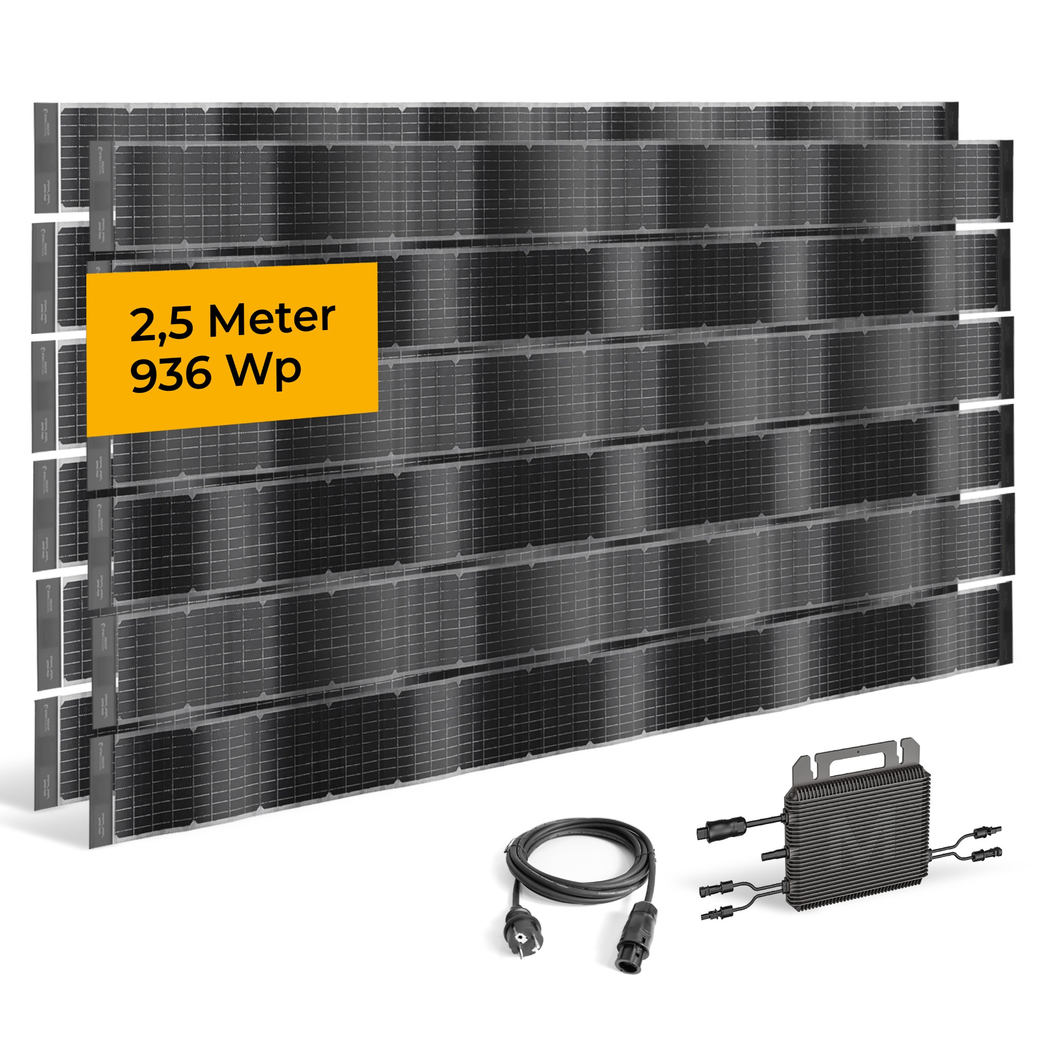 Zaunkraftwerk Sunbooster Vertical 2,5 Meter 936 Wp