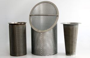 Siebkörbe Aus Edelstahl 18/8 – 3er Set (groß, Mittel, Klein), Spülmaschinengeeignet, Mit Standfestem Boden & Vernieteten Griffen